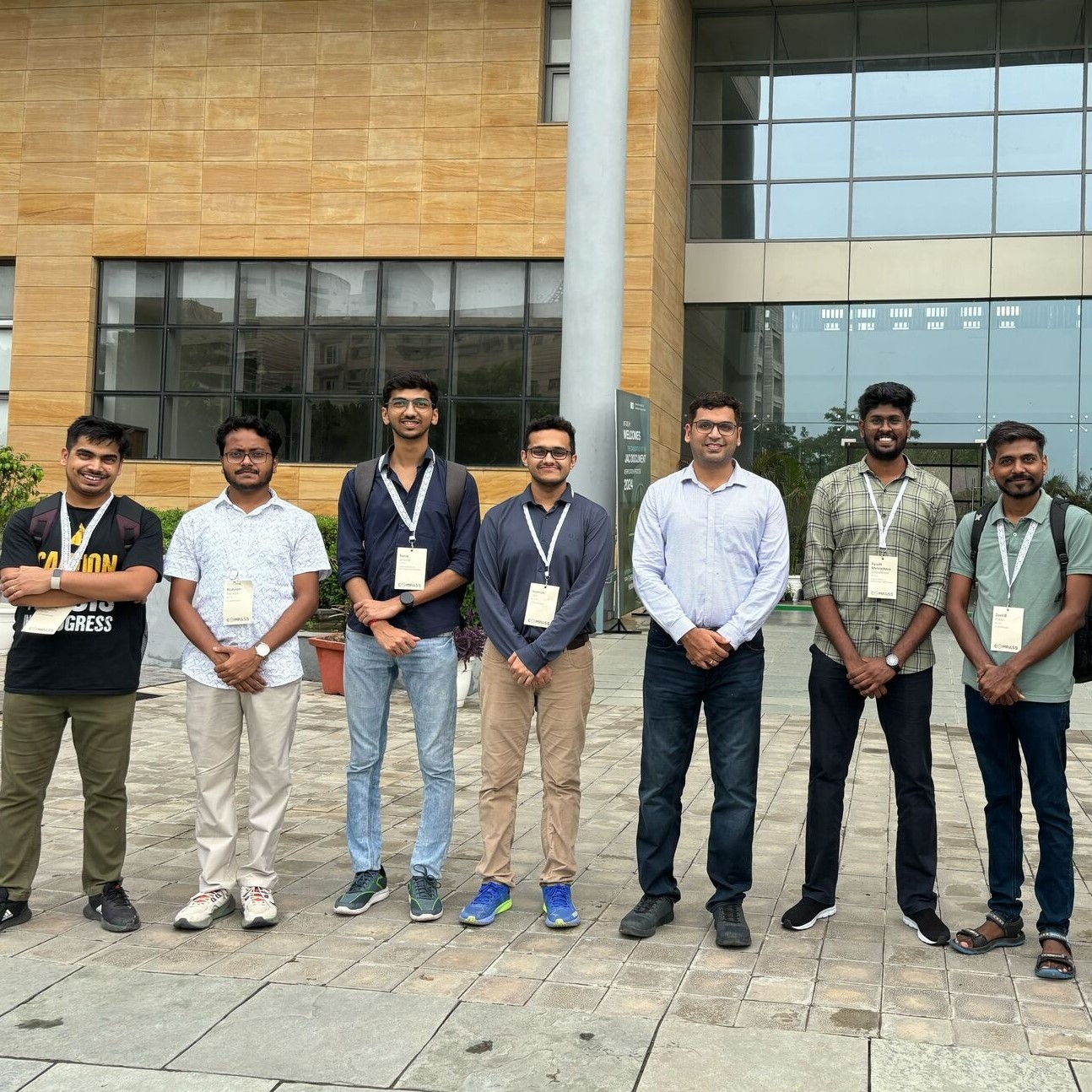 Outside IIIT Delhi main Academics Building